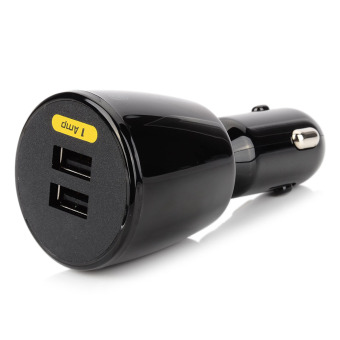 Capdase 5V 1A Dual USB Car Charger for Iphone 4S / 5 / Samsung i9300