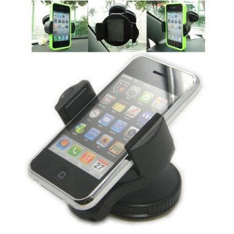 Gshop Universal Mobile Phone Windshield Car Holder 360 Degree Turn Around For All Mobile Phones