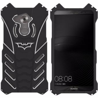 For Huawei Ascend Mate 8 6.0\" inch Metal Aluminum Shockproof Cover Case For Huawei Mate 8 Armor Anti-knock Phone Cases (Black) - intl