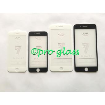 Iphone 7 4D White Full Cover Magic Glass Premium Tempered Glass