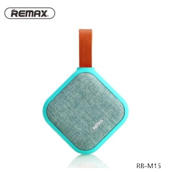 (Remax)REMAX RB-M15 Portable Fabric NFC TF Card IPX5 Waterproof Heavy Bass Bluetooth Speaker - intl