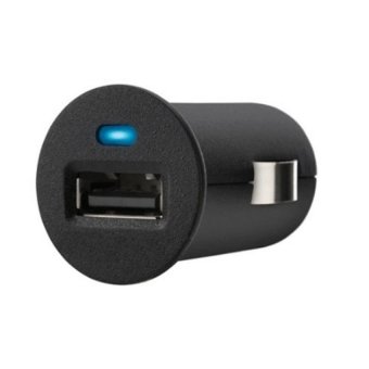 Micro Auto USB in Car Charger for iPhone 4 & 4S, iPad, iPhone 3G,3GS - Hitam