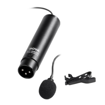 BOYA BY-M40D Omni-directional Lavalier Microphone Mic for Sony Panasonic Camcorder Audio Recorders - intl