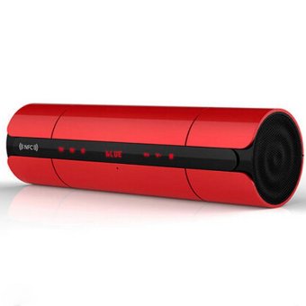 NFC FM HIFI Bluetooth Speaker KR-8800 Wireless Stereo Portable Loudspeakers Bluetooth Boombox Super Bass MP3 Player (Green) - Intl