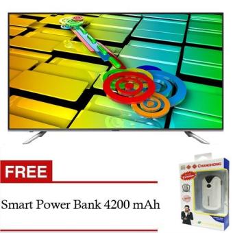 Changhong Full HD Smart Digital LED TV 55\" - 55D3000i Free Smart Powerbank 4200 mAh - Khusus Jabodetabek