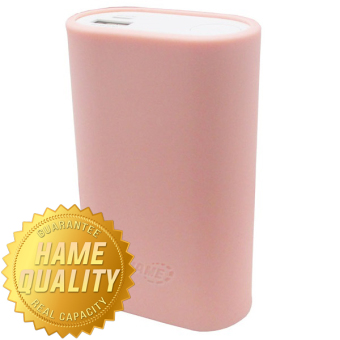 Hame H16 Power Bank with Silicon Cover 11000mAh - HAME-H16 - Pink