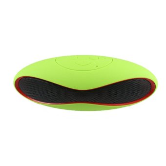 Rugby Mini X6U Portable Wireless Bluetooth Speaker Mp3 Player (Green) - INTL
