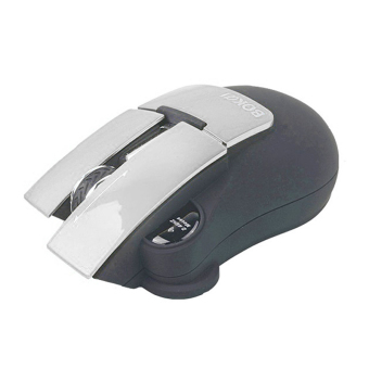 JNTworld 2.4 G Wireless Mouse Mini Optical mouse Wireless Bluetooth Mouse (Grey) - Intl