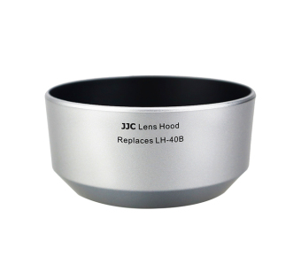 JJC LH-J40B Silver Lens Hood For Olympus M.Zuiko Digital 45mm 1:1.8 Lens silver - intl