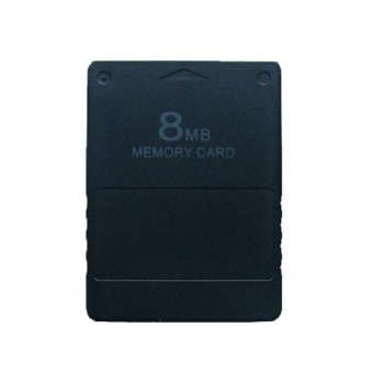 Elenxs Micro 8MB Flash Memory Card For SONY PS2 Playstation 2 Black (Intl)