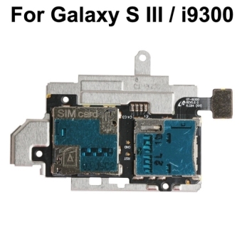 High Quality Card Socket Flex Cable for Samsung Galaxy S III / i9300