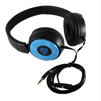 uNiQue Headset In Ear Headphone Micro Sport Wireless for Samsung Oppo Travel Blue