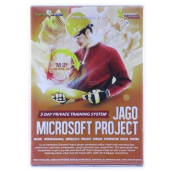 Garuda Media CD Video Tutorial Jago Microsoft Project – Mahir Merencanakan, Mengelola Project Dengan Pendekatan Siklus Proyek