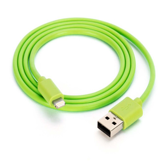Cantiq Cable Data Charging Data Sync Cable 8pin For Apple iPhone 6 Plus / 6s Plus / 6 / 6s / 5 / 5S / 5C & iPad Pro / Air 2 / Air / mini 3 / mini 2 - Hijau