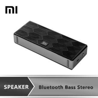 Xiaomi Speaker Bluetooth Portable Cube Original Bass Stereo - Hitam