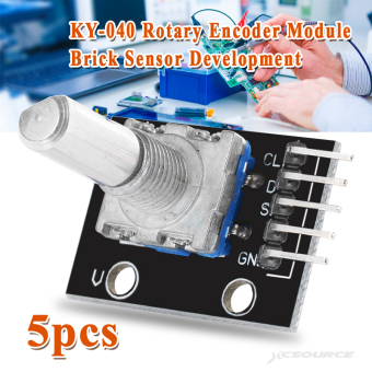 XCSource TE173 KY-040 Rotary Encoder Module Brick Sensor Development for Arduino Set of 5