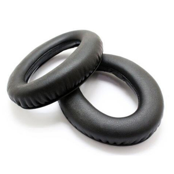 A Pair of Replacement Soft PU Foam Earpads Ear Pads Ear Cushions for Sennheiser PXC450 PXC350 HD380 Headphones Black