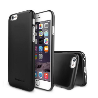 100% Original for iPhone 6/6S Plus 5.5 Inch Super-Slim & 360 Protection Back Cover Cases (Black) - intl