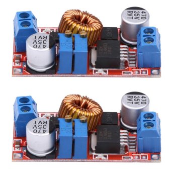2pcs Constant Current and Voltage 5A LED Driver Battery Charging Module - intl