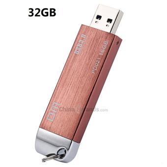 DM PD021 Metal 32GB USB 3.0 Portable Storage Flash Drive Pen Stick Thumb Memory U Disk - intl