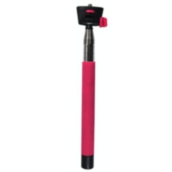 Tongsis KJ STAR Wireless Mobile Phone Monopod MultiSystem for Android and iOS - Z07-5 - Merah Muda