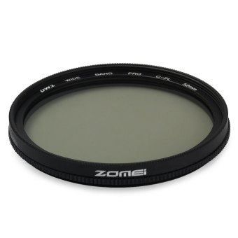 Zomei 52mm Ultra Thin CPL Circular Polarizer Glass Filter Lens