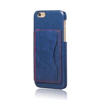 Vococal PU Leather Case for iPhone 6 Plus / iPhone 6S Plus 5.5 Inch (Blue)
