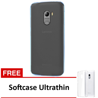 Softcase Ultrathin Untuk Lenovo A7010/K4 NOTE - Hitam Clear + Free Softcase Ultrathin