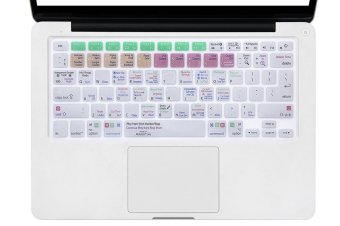 HRH Ableton Live 9 Suite Letter Shortcut Design Silicone Keyboard Skin Cover for Macbook 13 15 17 US EU Layout