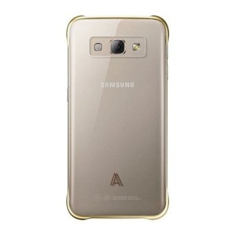 Samsung Clear Cover Galaxy A8 High Quality - Gold
