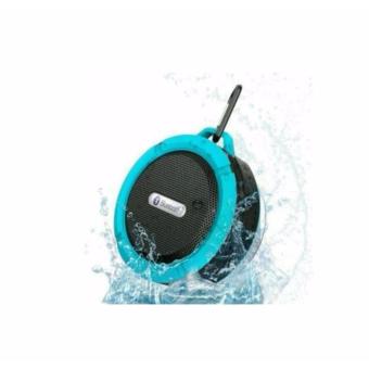 C6 Outdoor Sports Car Portable Waterproof Shockproof Wireless Bluetooth Speaker - Biru