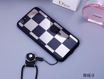 Unique Fantastic Phone Case For OPPO A59 Mirror Reflective Lattice Crown Pattern Flexible Ultra Thin Soft Silicone Classic Fashion Case Cover For OPPO A 59 5.5'' Inch with Strap - intl