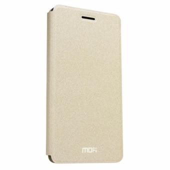 MOFI Huawei P9 Lite Crazy Horse Texture Horizontal Flip Leather Case with Holder(Gold)  - intl