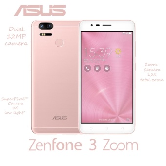 Asus Zenfone 3 Zoom ZE553KL PINK Garansi Resmi