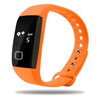 S&L T1 Sport Tracker Call Message Reminder Smart Bracelet (Orange) - intl