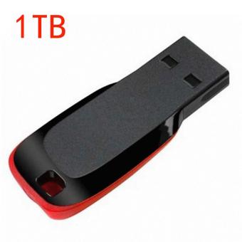 LCFU764 Original 1TB U Disk Cool Blade Business Creative Gift Mini Speed Convenient Android Phones And PC Dedicated USB Flash Drive (Red) - intl