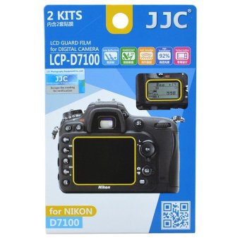 JJC LCP-D7100 Screen Protector For Nikon D7100 D7200 (2pc Pack) - intl