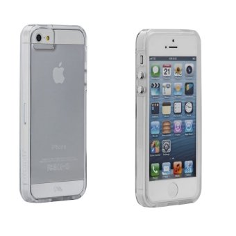 Case-Mate iPhone 5 Tough Naked - Clear - White-Bumper