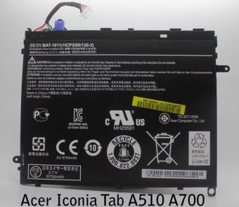 Batre / Baterai / Battery Acer Iconia Tab A510, A700 (Bat-1011) Ori