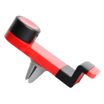 Cocotina Adjustable Cell Phone Accessories Car Air Vent Mount Cradle Holder Stand – Red