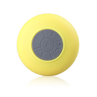 Mini Portable Bluetooth Speaker for iOS Android Phone (Yellow)