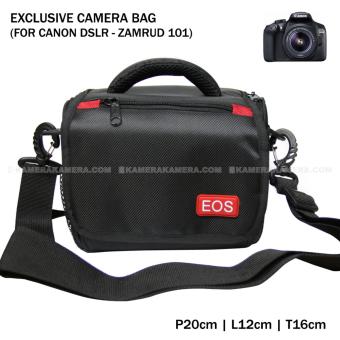 Camera Bag - Zamrud 101 for Canon DSLR, EOS 100D, EOS 700D, EOS 750D, EOS 1200D, EOS 1300D, Etc