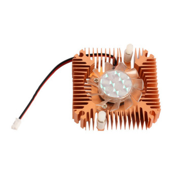 55mm Cooler Cooling Fan for CPU VGA Video Card Bronze Mini Professional