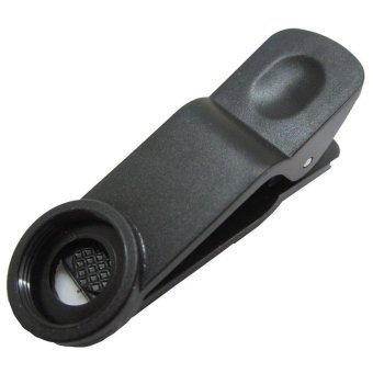 Lesung Universal Clip Lens Fisheye 3 in 1 (180 Degree Fisheye Lens + Wide Lens + Macro Lens) for Smartphone - LX-U001 - Hitam