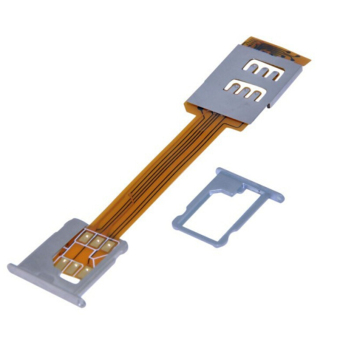 Jetting Buy portabel kartu SIM ganda konverter adaptor untuk iPhone 5&6