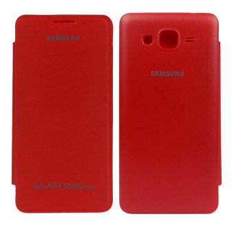 Hardcase Flip Cover untuk Samsung Galaxy Mini 2 S6500 - Merah
