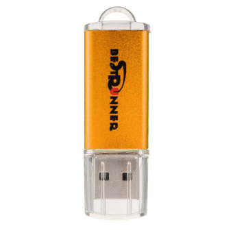 BESTRUNNER USB Memory Stick Flash Drive256 MB (Gold)