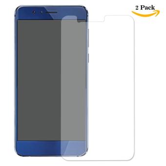 2 PCS Tempered Glass Ultra Thin Screen Protector Film for Huawei Honor 8 Anti-Scratch High Definition - intl