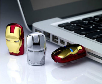 CatWalk 16 GB g Iron Man USB 2.0 flash memori penyimpanan disket drive tongkat pena Ibu kunci USB (Perak) - International