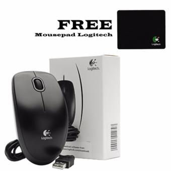 Logitech Mouse B100 + Mousepad Logitech